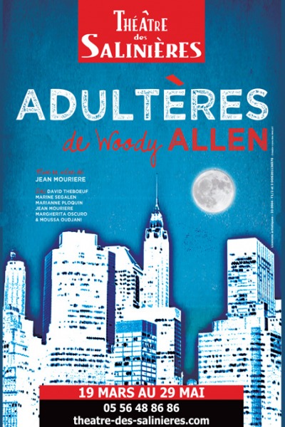 Affiche - Adultères de Woody Allen- 2013