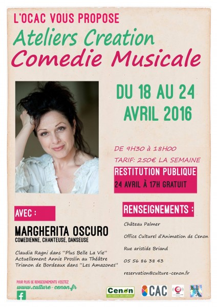 Atelier Création Comédie Musicale